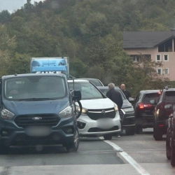 Lančani sudar između Jablanice i Konjica, kilometarska kolona vozila